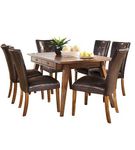 7 PC Centiar Dining Set Table and 6 Chairs