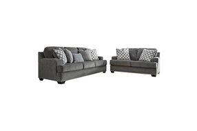 2 PC Baceno SlateSofa andLoveseat