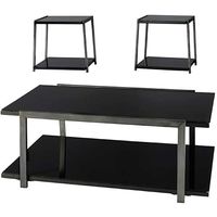 Signature Design by Ashley Rollynx Table (Set of 3)-Black