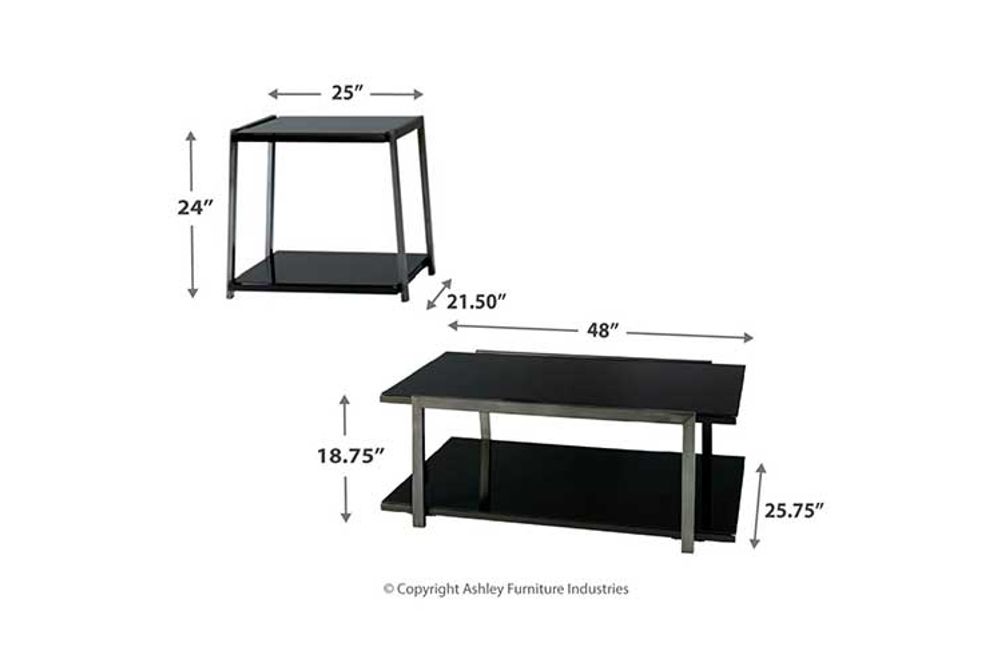 Signature Design by Ashley Rollynx Coffee Table Set