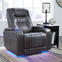 Signature Design by Ashley Composer Power Recliner-Gray