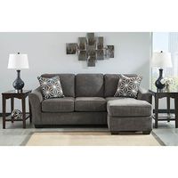 Benchcraft Brise Sofa Chaise-Slate