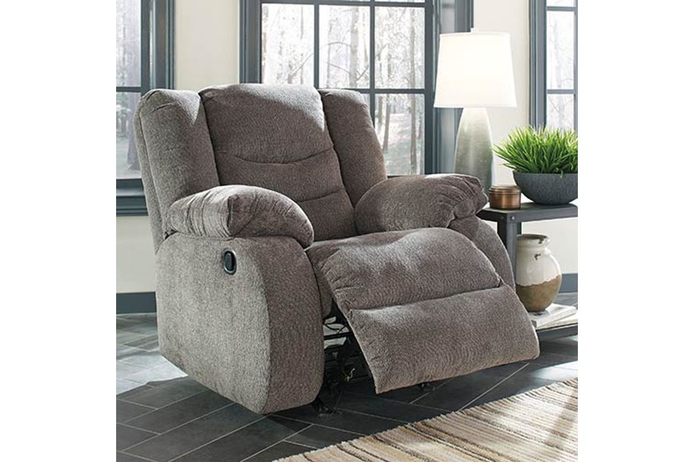 Mecedora Reclinable Tulen-Gris de Signature Design by Ashley