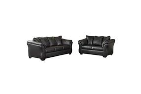 2 PC Betrillo - Black Sofa and Loveseat