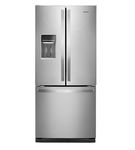 Whirlpool 30-inch Wide French Door Refrigerator - 20 cu. ft.