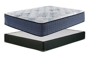 Sierra Sleep by Ashley Mt Dana Euro Top King Mattress-White