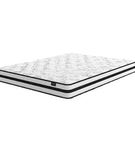 Sierra Sleep by Ashley 8 Inch Chime Innerspring King Mattress in a Box-White