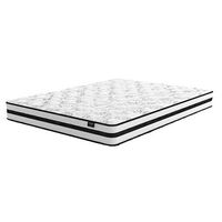 Sierra Sleep by Ashley 8 Inch Chime Innerspring King Mattress in a Box-White