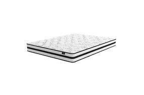 Sierra Sleep by Ashley 8 Inch Chime Innerspring King Mattress in a Box-White