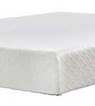 Sierra Sleep by Ashley 10 Inch Chime Memory Foam Queen Mattress in a Box-White