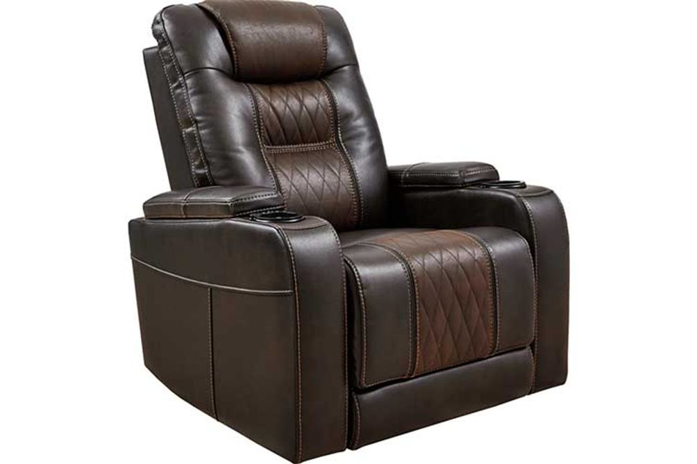 Signature Design by Ashley Composer Power Recliner-Brown