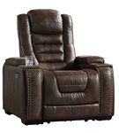 Signature Design by Ashley Game Zone Power Recliner-Bark