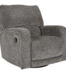 Signature Design by Ashley Wittlich Swivel Glider Recliner-Slate