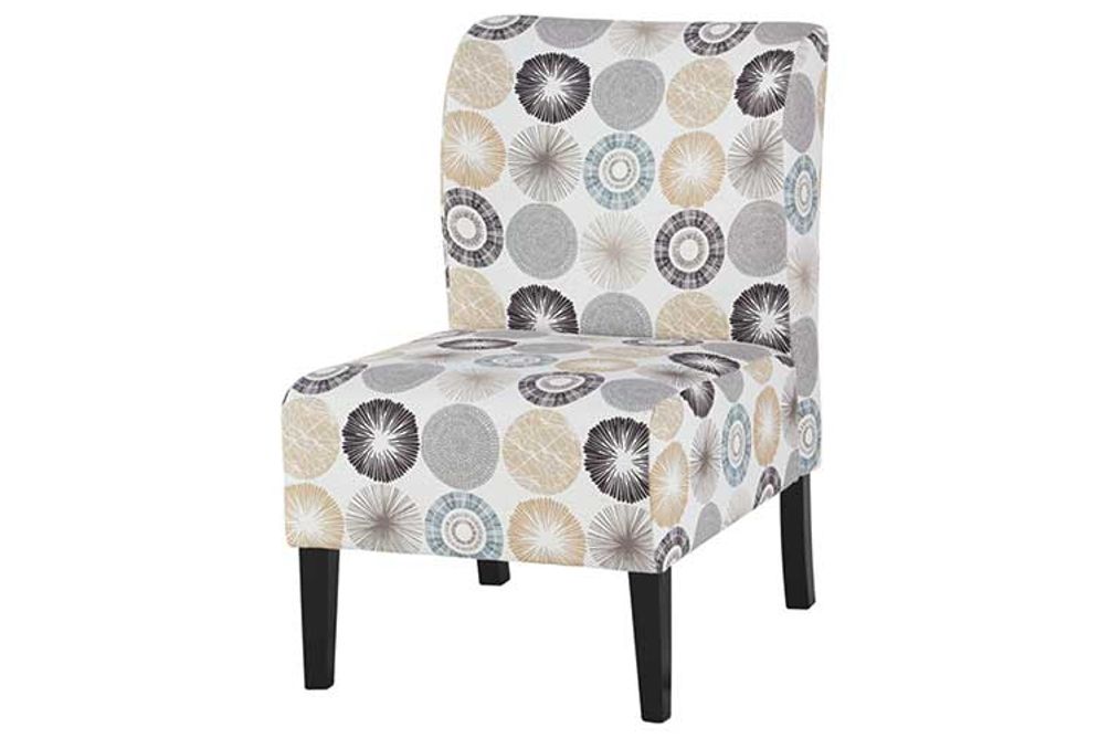 Signature Design by Ashley Triptis Accent Chair-Gray/Tan