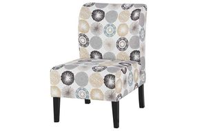 Signature Design by Ashley Triptis Accent Chair-Gray/Tan