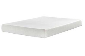 Sierra Sleep by Ashley Chime 8 Inch Memory Foam Queen Mattress in a Box-White