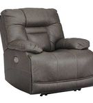 Signature Design by Ashley Wurstrow Power Recliner-Smoke