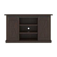 Medium TV Stand Warm Brown Camiburg