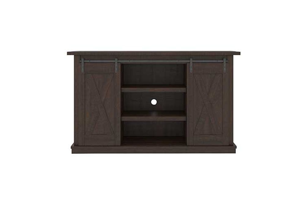 Medium TV Stand Warm Brown Camiburg