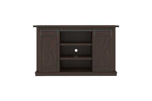 Medium TV Stand Warm Brown Camiburg