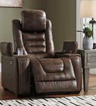 Signature Design by Ashley Game Zone Power Recliner-Bark