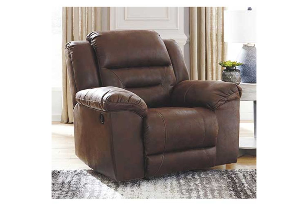 Signature Design by Ashley Stoneland Recliner-Chocolate