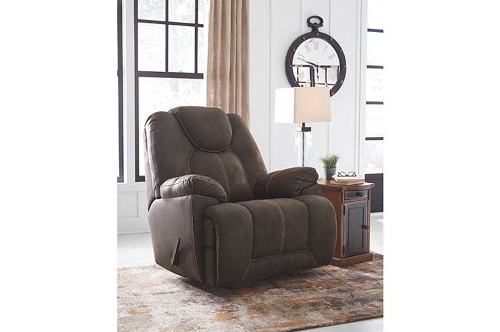 Signature Design by Ashley Warrior Fortress Recliner-Coffee