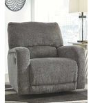 Signature Design by Ashley Wittlich Swivel Glider Recliner-Slate