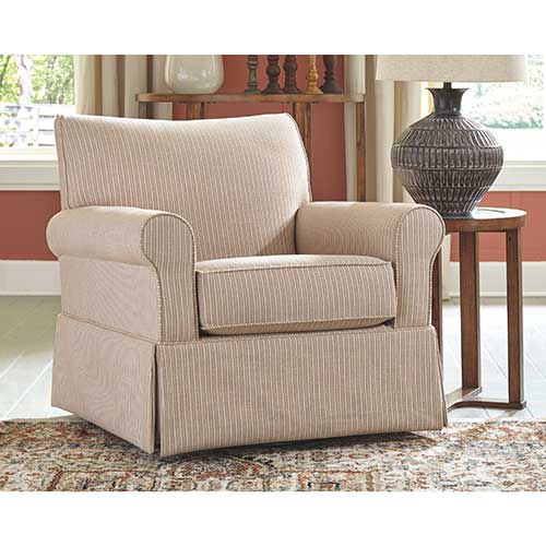 Almanza swivel glider accent cheap chair
