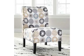 Signature Design by Ashley Triptis Accent Chair-Gray/Tan