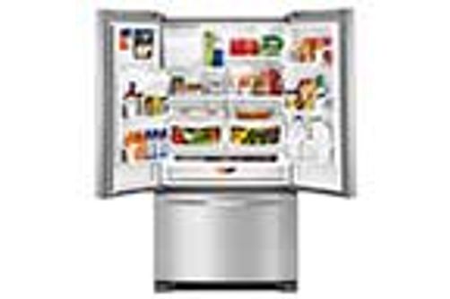 Whirlpool Stainless 25 Cu. Ft. French Door Bottom Mount Refrigerator with Water and Ice Dispenser