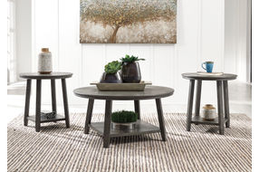 Signature Design by Ashley Caitbrook Table (Set of 3)-Gray