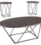 Signature Design by Ashley Neimhurst Table (Set of 3)-Dark Brown