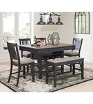 Tyler Creek RECT Dining Room Counter Tbl w/Chairs