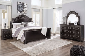 6PC Banalski King Bedroom