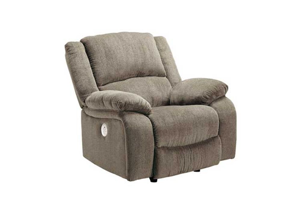 Signature Design by Ashley Draycoll Power Recliner-Pewter