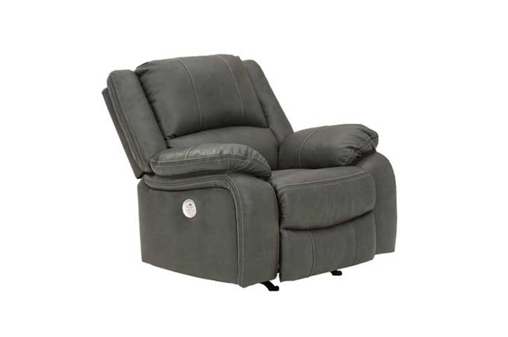 Signature Design by Ashley Calderwell Power Recliner-Gray