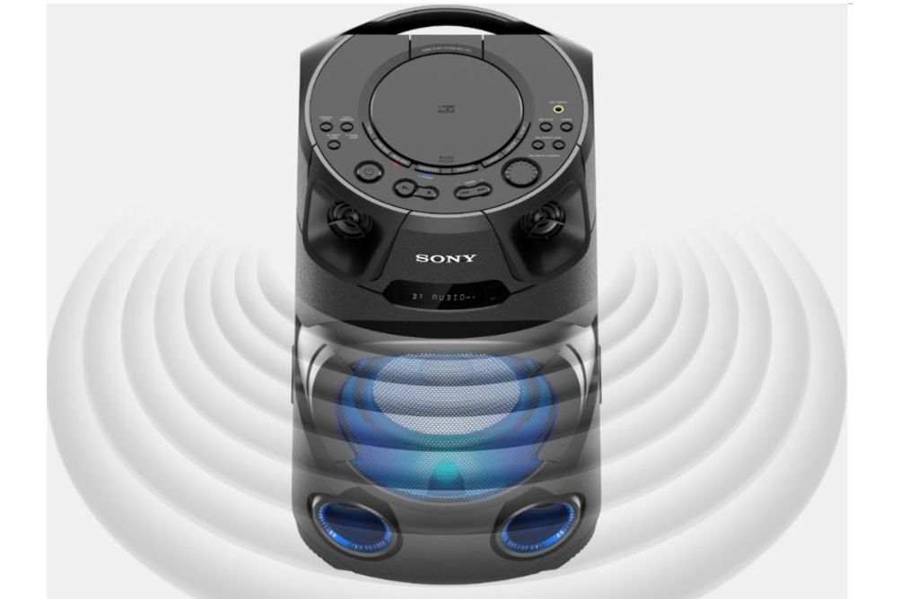 Sistema de audio de alto poder Sony V13 con Bluetooth