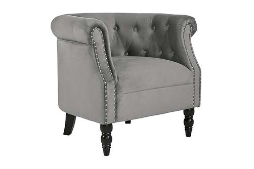 Deaza Gray Accent Chair