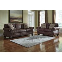 2PC Breville-EspressoSofa and Loveseat