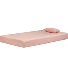 Sierra Sleep by Ashley iKidz Pink Twin Mattress and Pillow-Pink