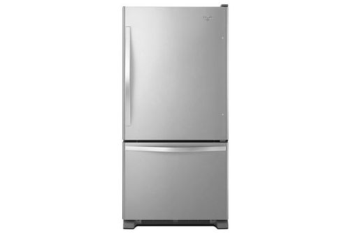 22 cu ft. Bottom Freezer33 Width,Stainless Steel