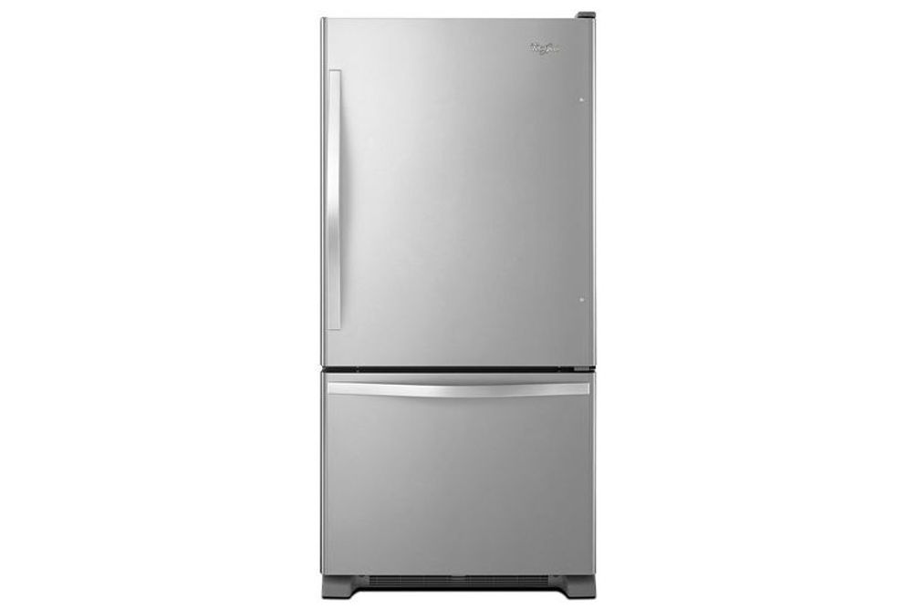 22 cu ft. Bottom Freezer33 Width,Stainless Steel