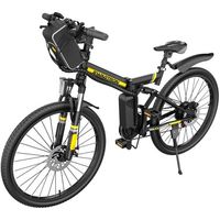 Swagtron, EB15 Viper BlkFolding Mountain Ebike