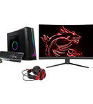 Combo de Computadora Desktop Gaming Aegis SE 10 Intel Core i5 MSI 