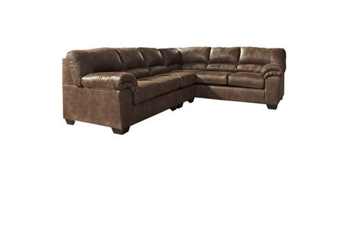 3 PC Bladen Sectional, Coffee