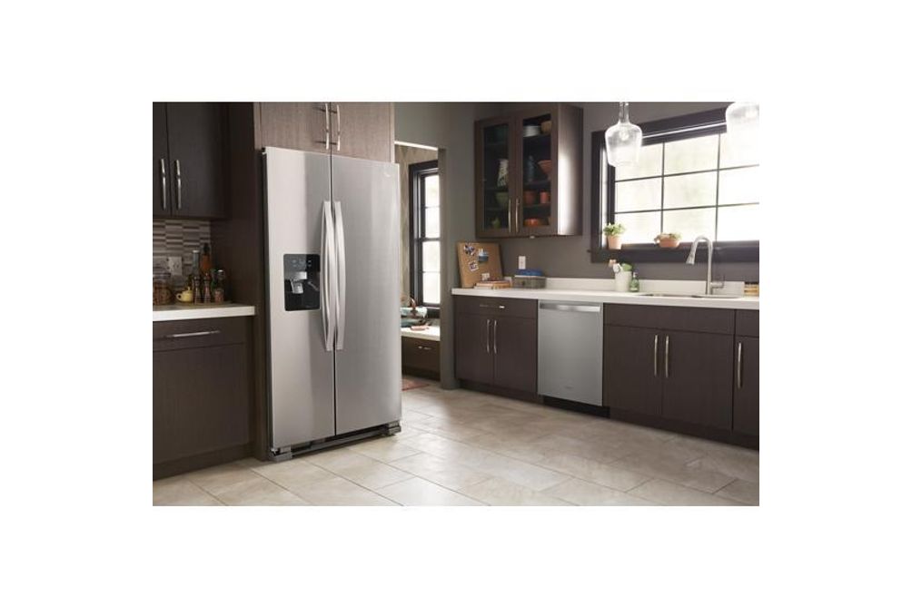 36-inch Wide Side-by-Side Refrigerator - 25 cu. ft