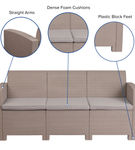 OSC Designs - All Weather Sofa - Light Gray