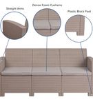 OSC Designs - All Weather Sofa - Light Gray