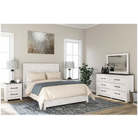 4PC Gerridan Queen Panel Bedroom, White